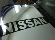 Оклейка Nissan TITAN в хром Nippon..