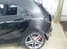 Mercedes Benz A45 AMG черный карбон