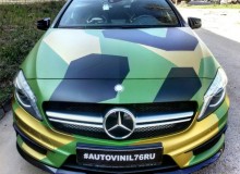 Городской камуфляж Mercedes-Benz A45 AMG #AUTOVINIL76RU