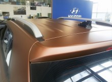 Оклейка Hyundai Creta в прозрачный мат kPMF.  Доверяйте свое авто профессионалам! Студия винилового стайлинга #AUTOVINIL76RU.