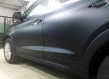 Оклейка Hyundai Creta в прозрачный мат kPMF.  Доверяйте свое авто профессионалам! Студия винилового стайлинга #AUTOVINIL76RU. 