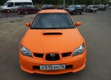 Subaru Impreza оранжевый матовый kPMF