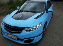 Honda Accord голубой матовый