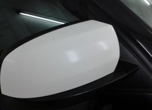 Зеркала в белый карбон на BMW X5
