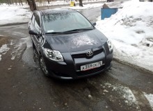 Тигр на капот Tayota Yaris